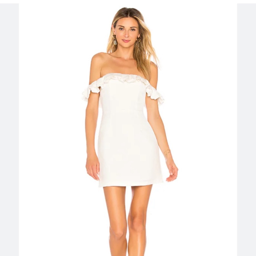 superdown emery off the shoulder dress S